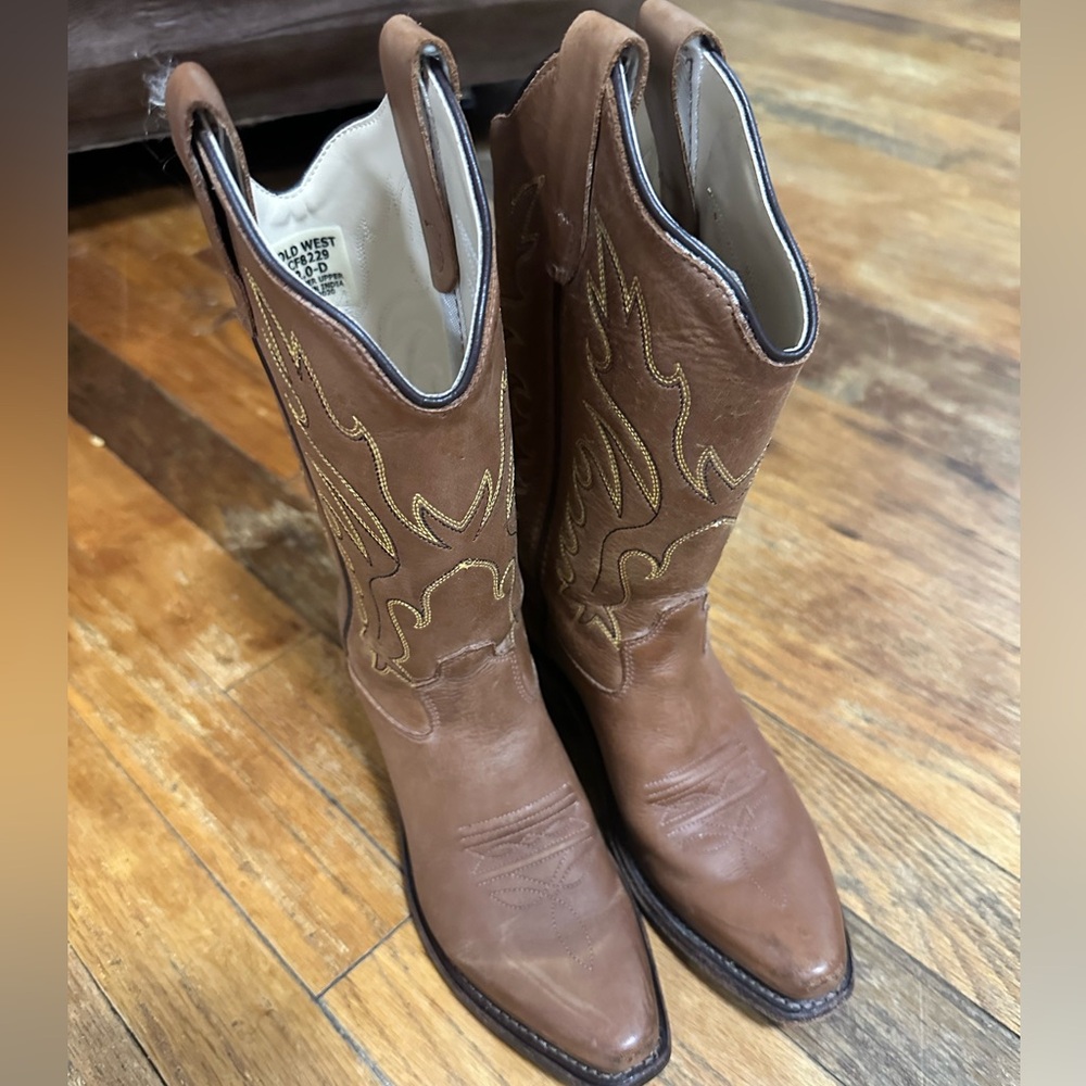 Girls Old West Cowboy Boots
